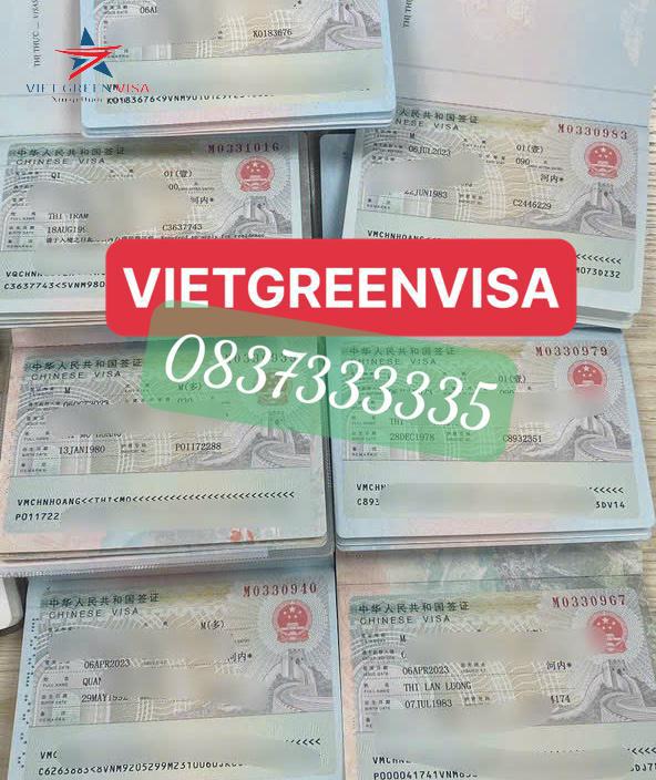 Xin Visa Trung Quốc cho người nước ngoài tại Việt Nam
