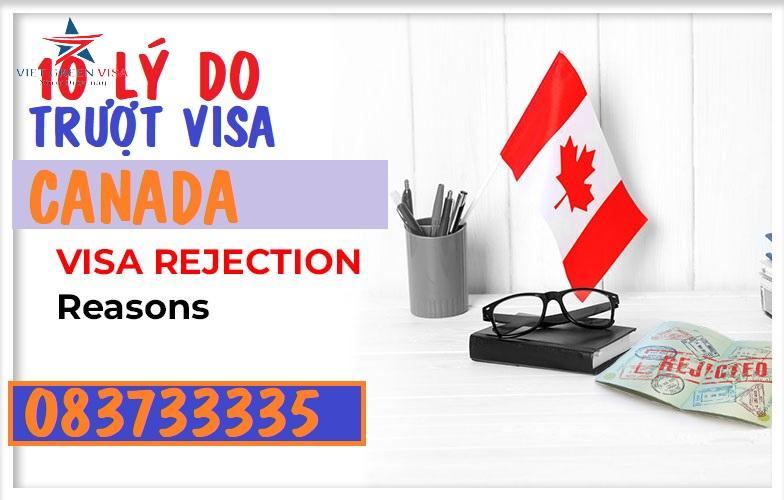 10 lý do trượt visa Canada và cách xử lý hiệu quả 