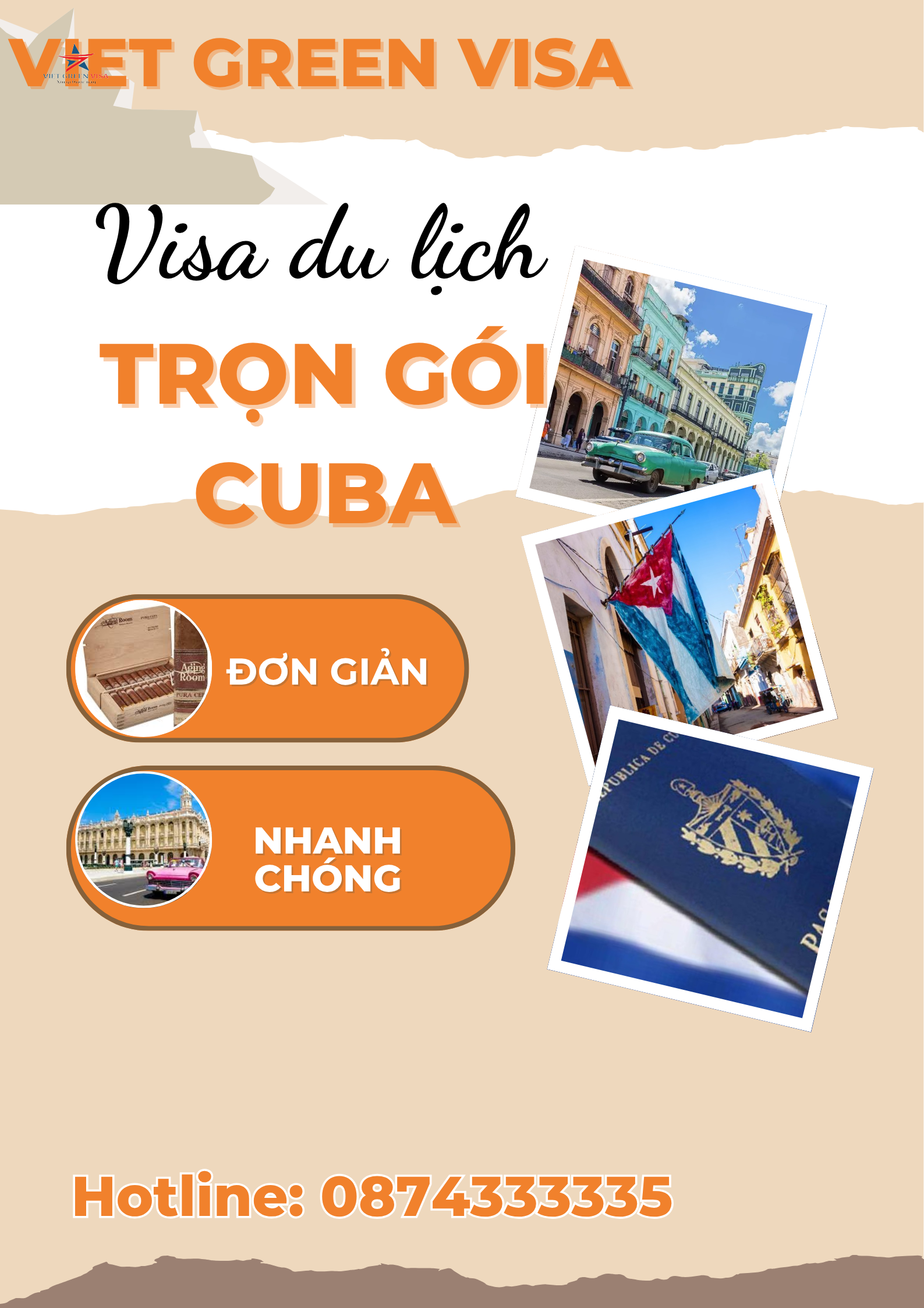 Thủ tục xin visa du lịch Cuba: Đơn giản, nhanh chóng