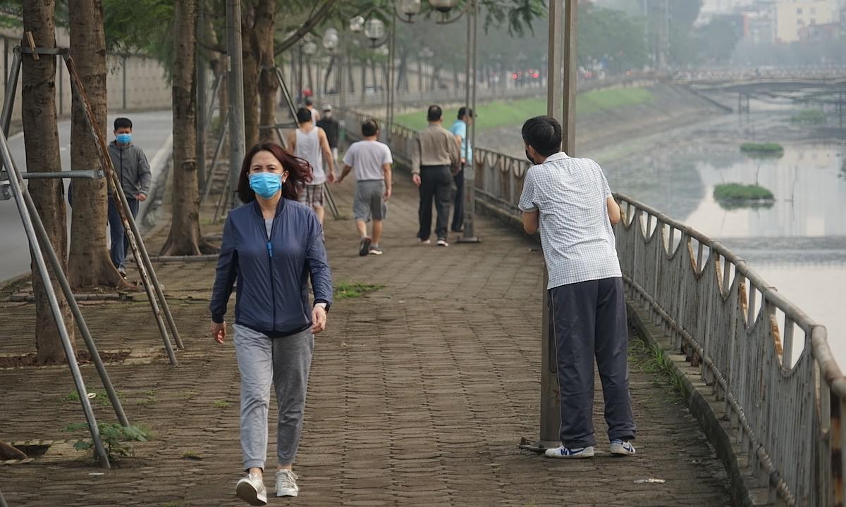 No exercising in public, Hanoi tells residents
