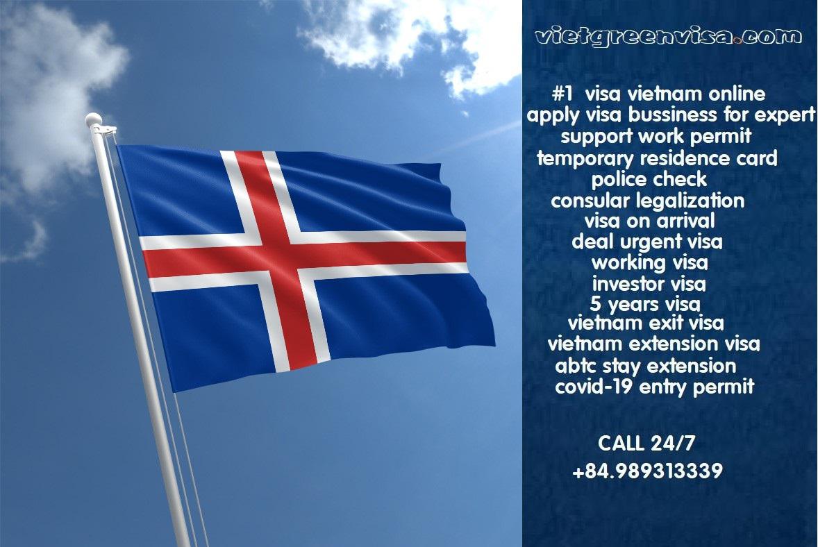 Vietnam Visa for Iceland Citizens