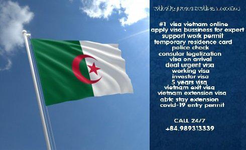 How to get Vietnam visa in Algeria