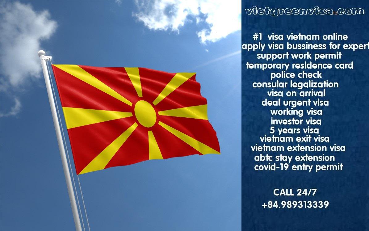 Vietnam Visa for Macedonia Citizens