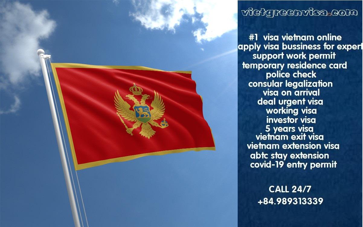 Vietnam Visa for Montenegro Citizens