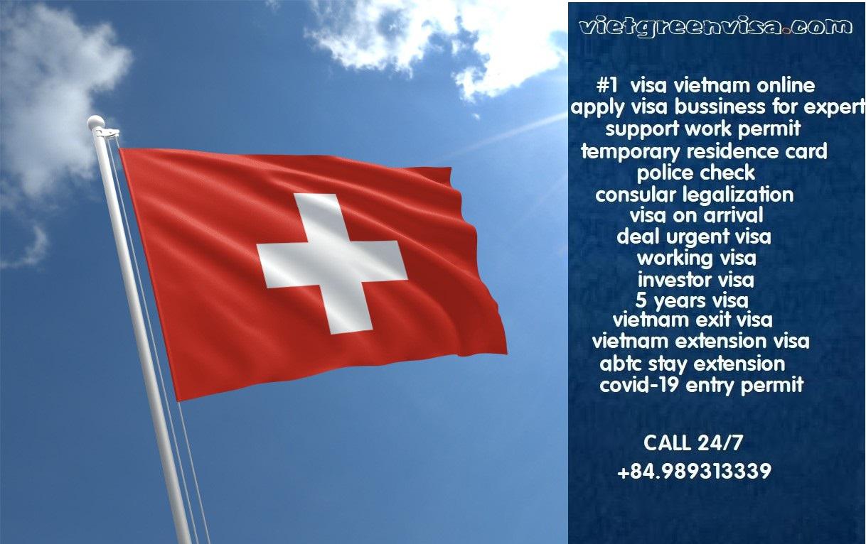 Vietnam Visa for Switzerland Citizens