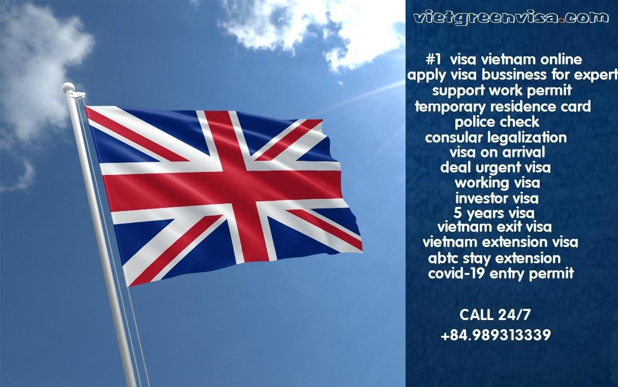 Vietnam Visa for United Kingdom citizens