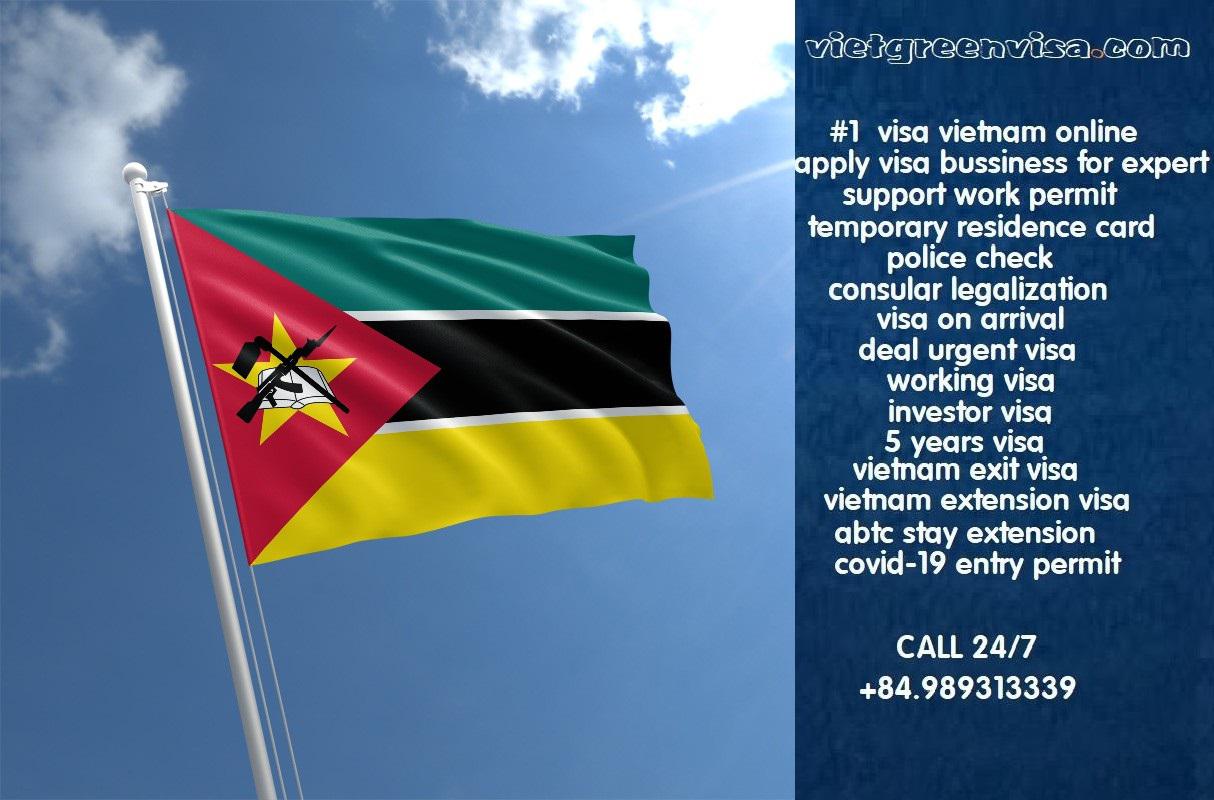 How to get Vietnam visa in Mozambique