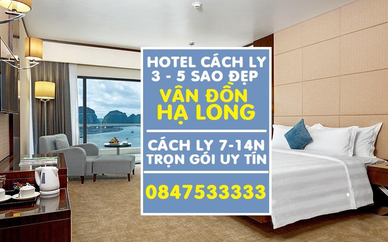 Khách sạn cách ly dành cho F1, F2, F3 tại Vân Đồn – Quảng Ninh