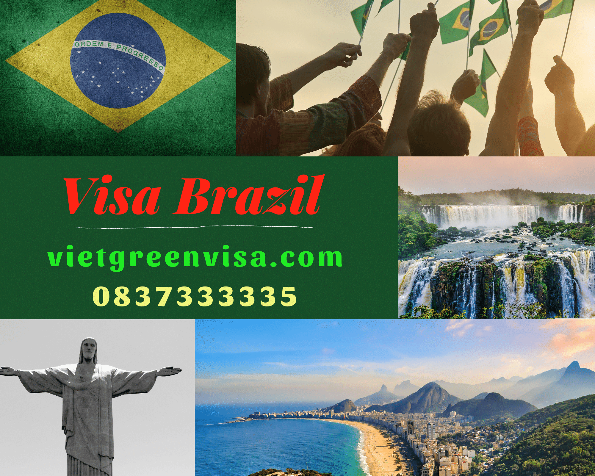 Mẹo nhỏ giúp bạn xin visa Brazil cực kỳ dễ dàng