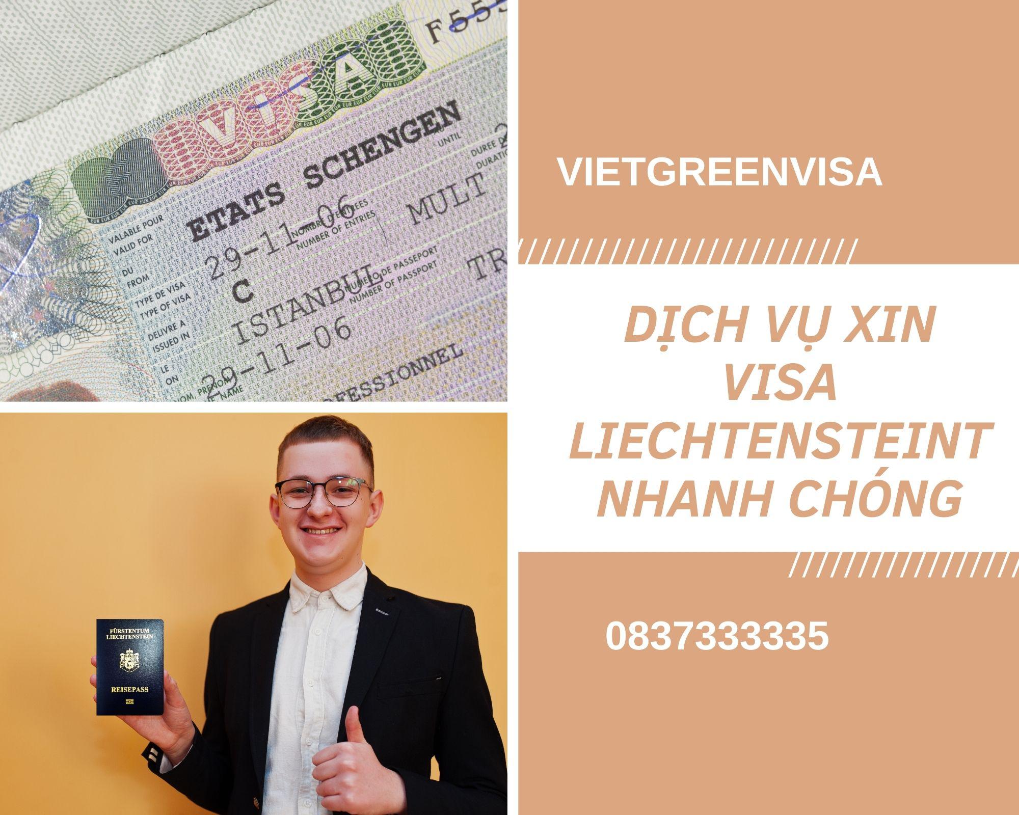 Dịch vụ xin visa quá cảnh qua Liechtenstein, visa Liechtenstein transit uy tín