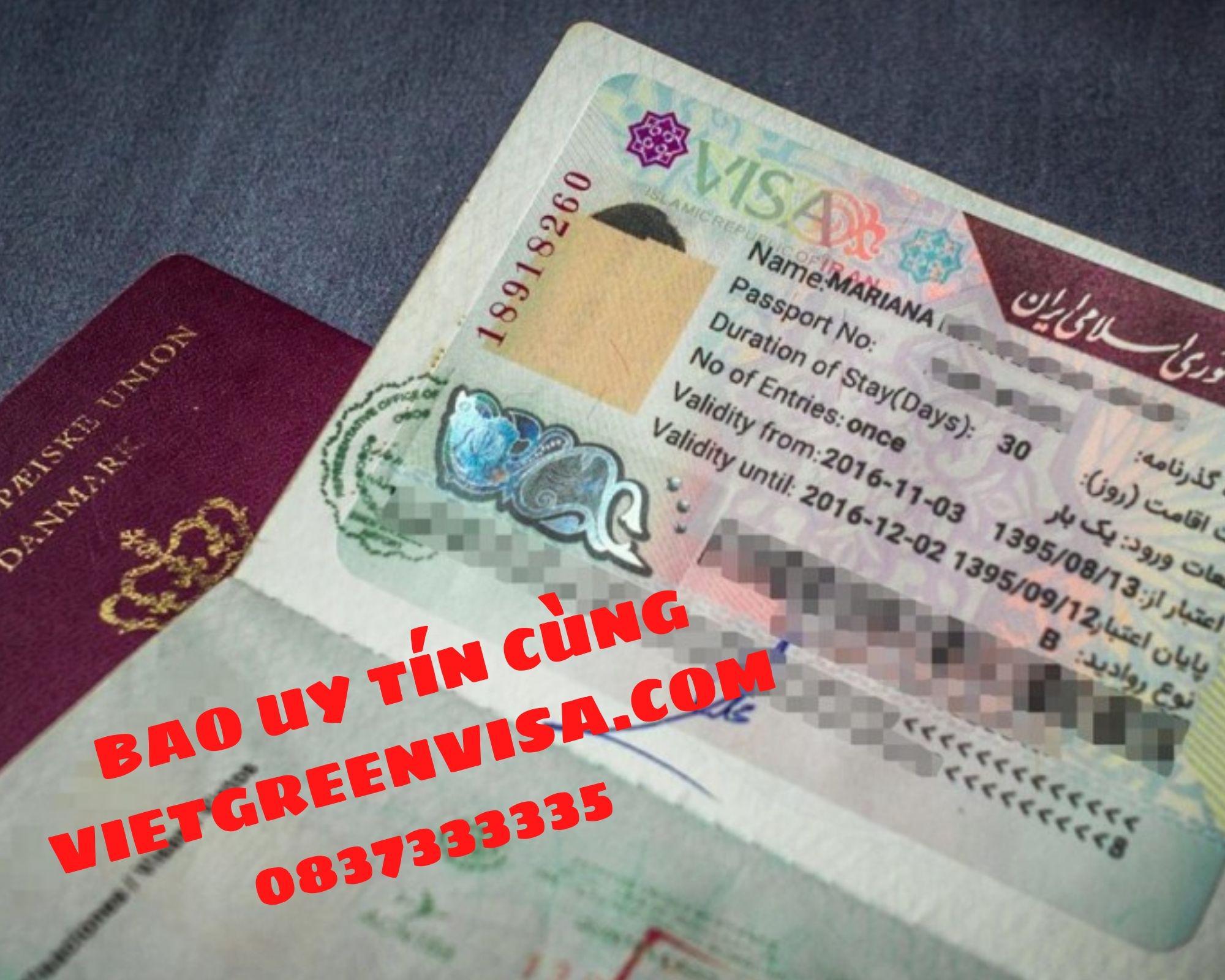 Dịch vụ visa Iran công tác cùng Vietgreenvisa