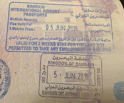 Dịch vụ làm visa Bahrain du lịch lưu trú 90 ngày giá rẻ