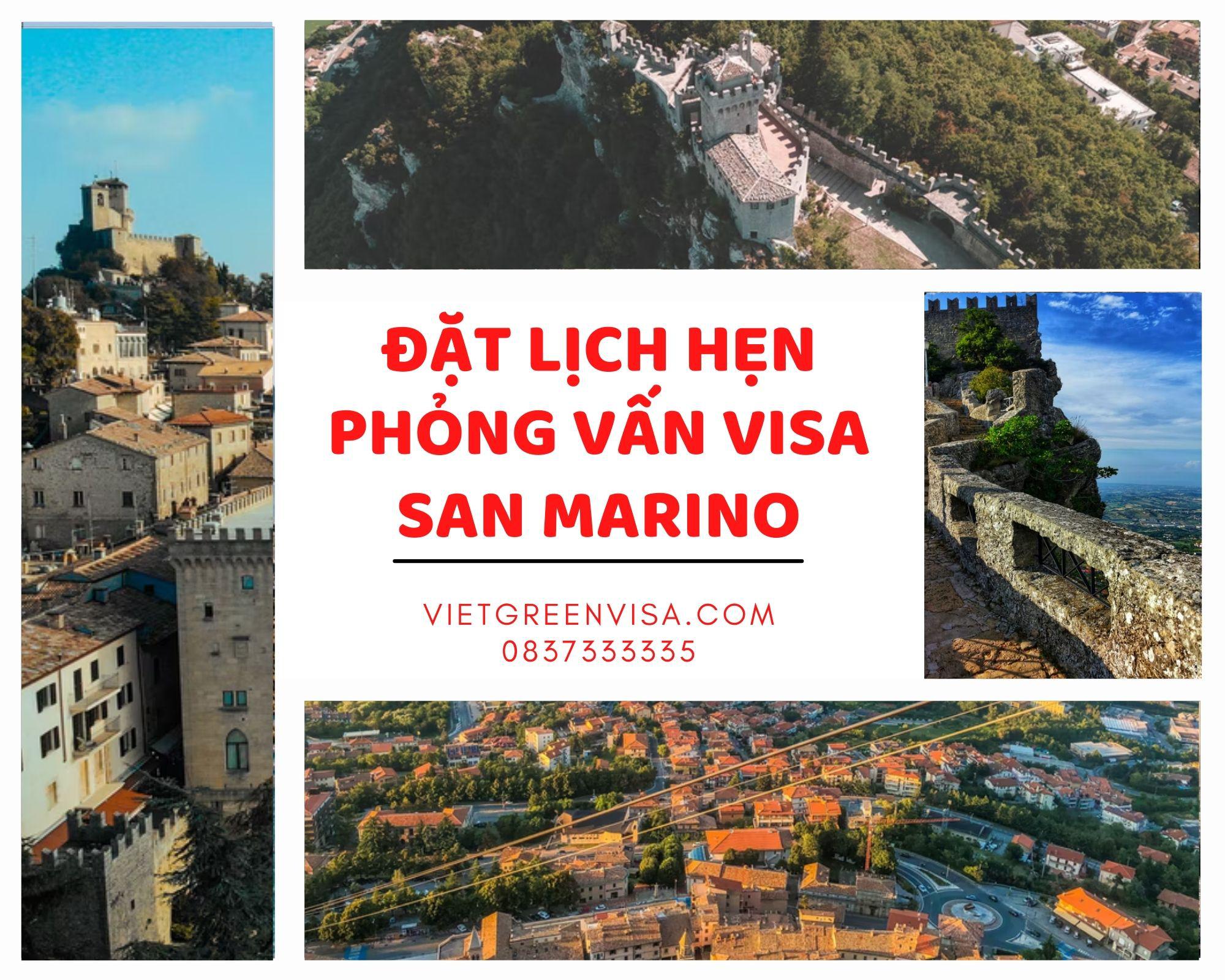 Viet Green Visa, đặt lịch hẹn xin visa San Marino, visa San Marino
