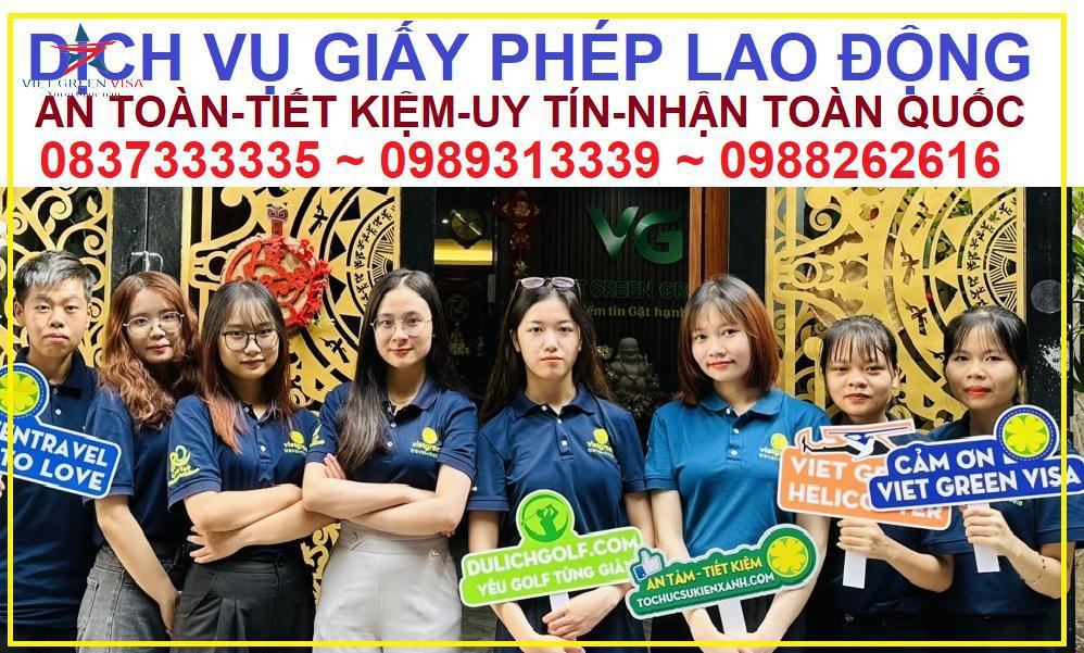 Dịch vụ làm giấy phép lao động tại Thái Nguyên, giấy phép lao động tại Thái Nguyên, xin giấy phép lao động tại Thái Nguyên, làm giấy phép lao động tại Thái Nguyên