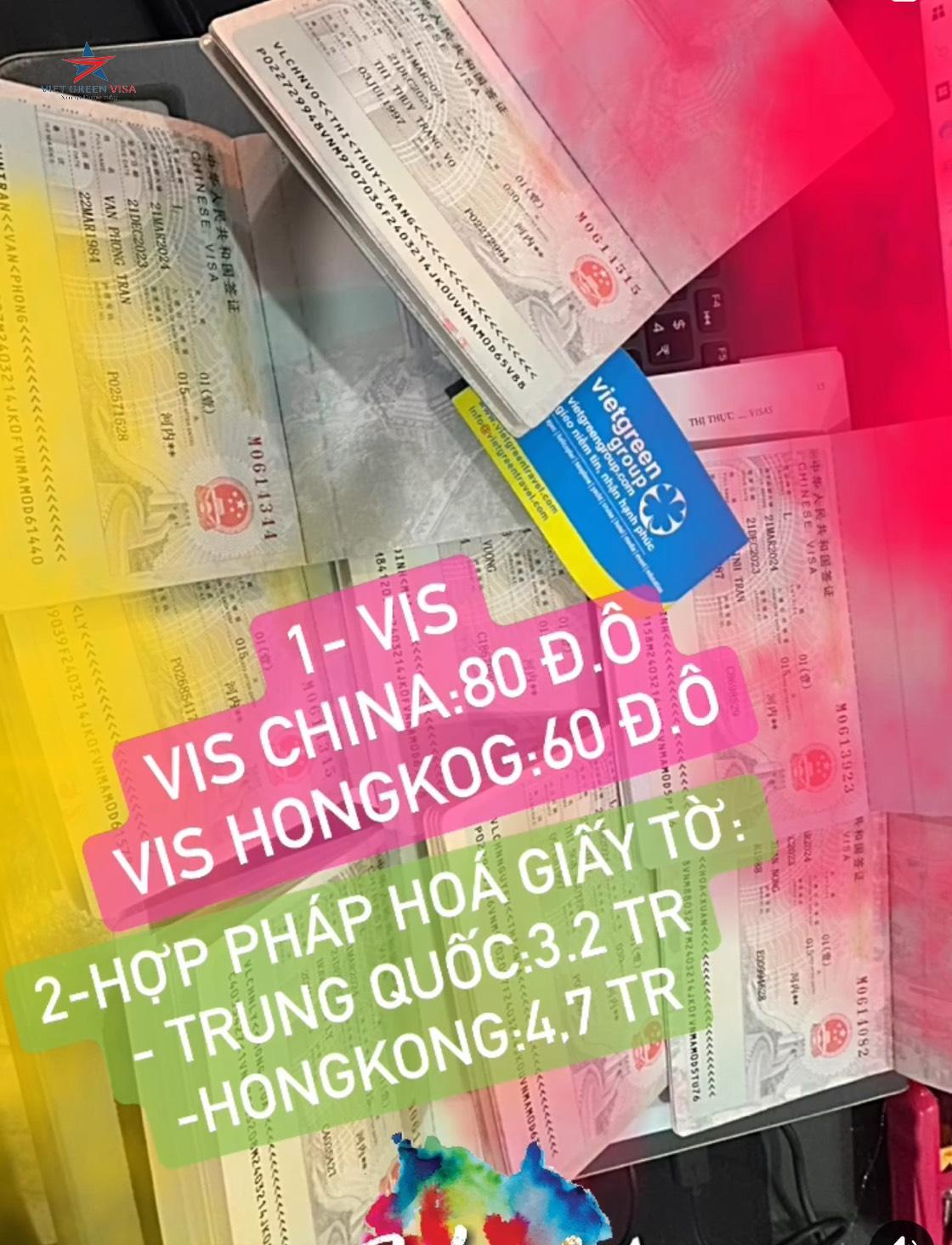 Dịch vụ xin visa Trung Quốc tại Lai Châu trọn gói