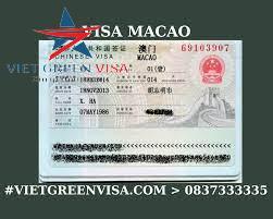 Dịch vụ xin visa Macao tại Hà Nội nhanh