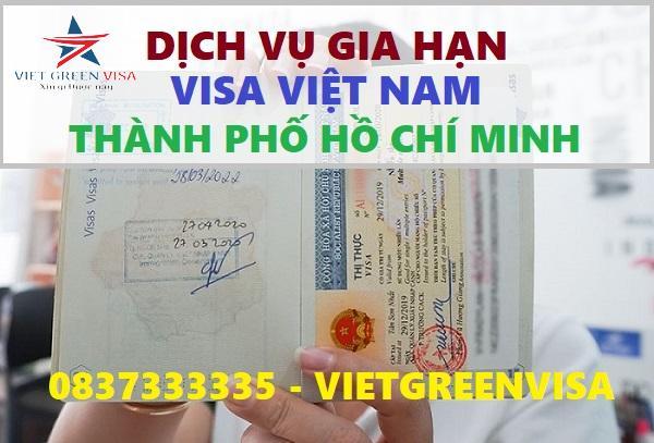 Dịch vụ gia hạn visa Việt Nam tại Hồ Chí Minh