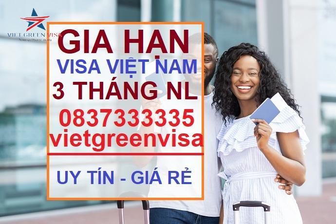 Dịch vụ gia hạn visa Việt Nam 3 tháng nhiều lần