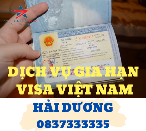 Dịch vụ gia hạn visa Việt Nam tại Hải Dương uy tín