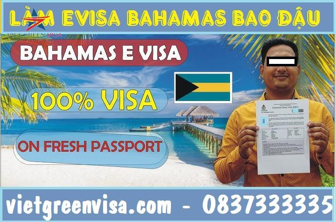 Dịch vụ xin visa điện tử Bahamas bao đậu