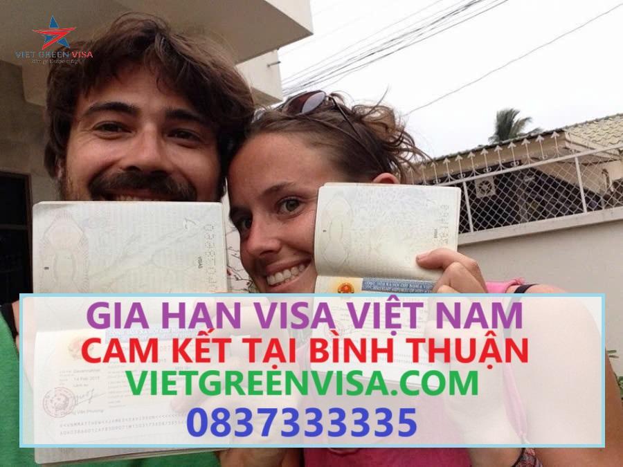 Dịch vụ gia hạn visa Việt Nam tại Bình Thuận