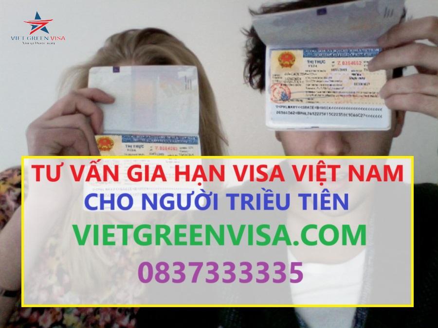 Gia hạn visa Việt Nam cho người Triều Tiên