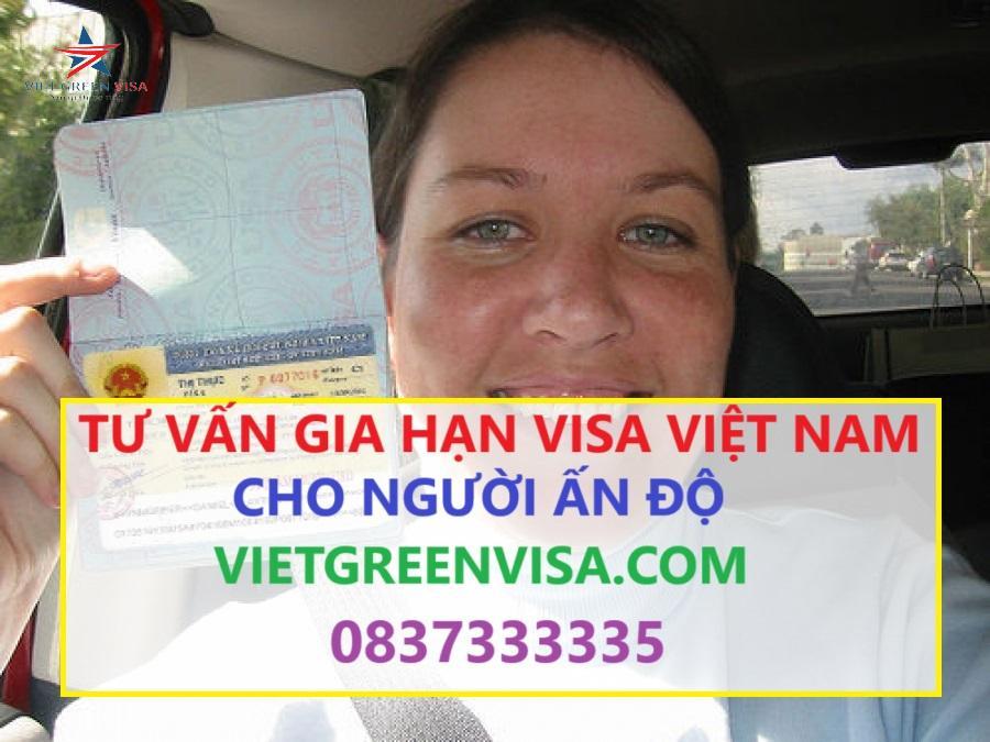 Gia hạn visa Việt Nam cho người Ấn Độ