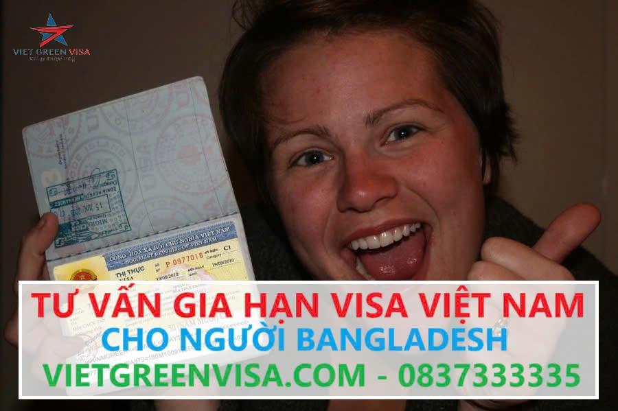 Gia hạn visa Việt Nam cho người Bangladesh