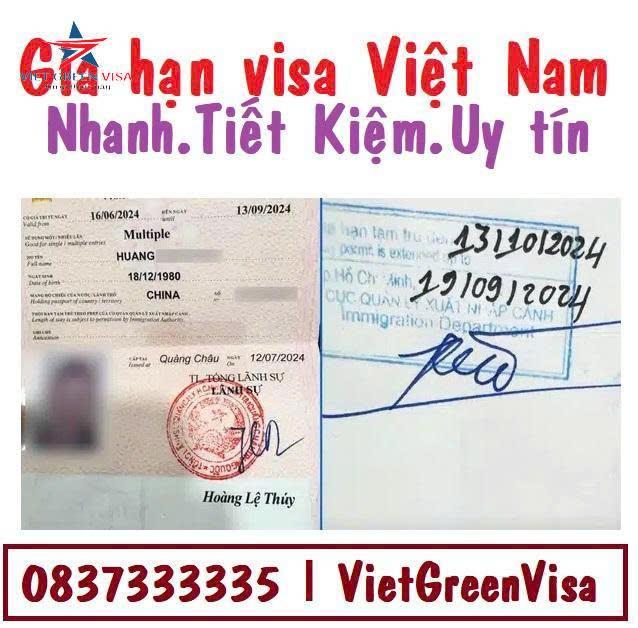 Dịch vụ gia hạn visa Việt Nam tại Nam Định