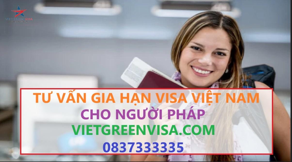 Gia hạn visa Việt Nam cho người Pháp