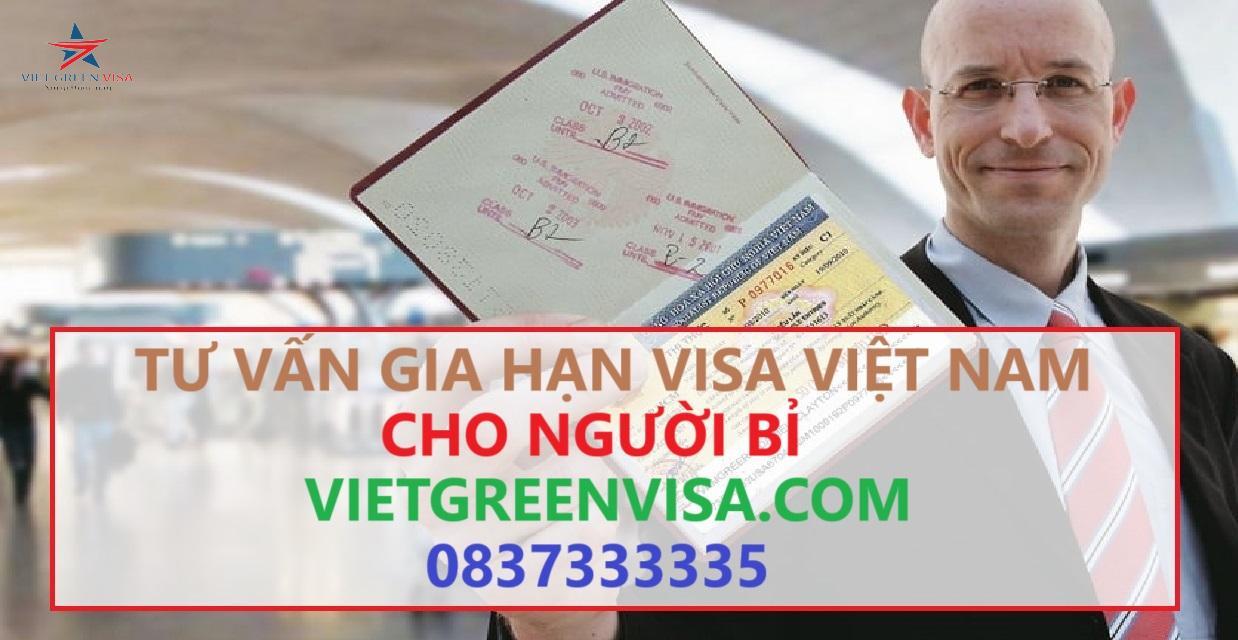 Gia hạn visa Việt Nam cho người Bỉ