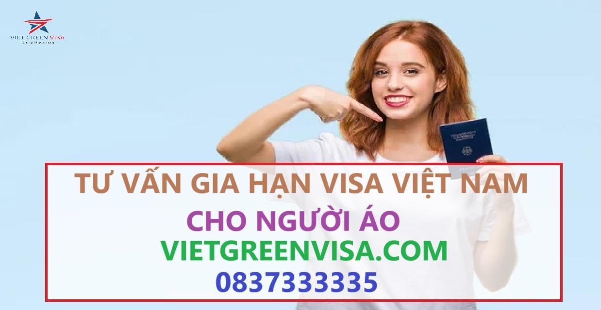 Gia hạn visa Việt Nam cho người Áo