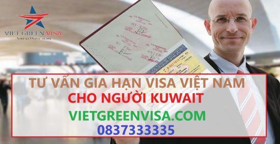 Gia hạn visa Việt Nam cho người Kuwait