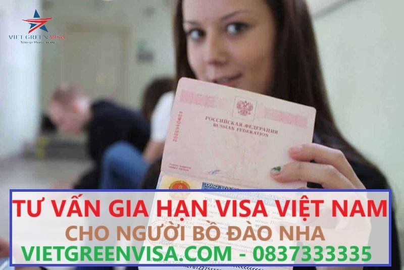 Gia hạn visa Việt Nam cho người Bồ Đào Nha