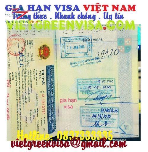 Gia hạn visa Việt Nam cho người Colombia uy tín