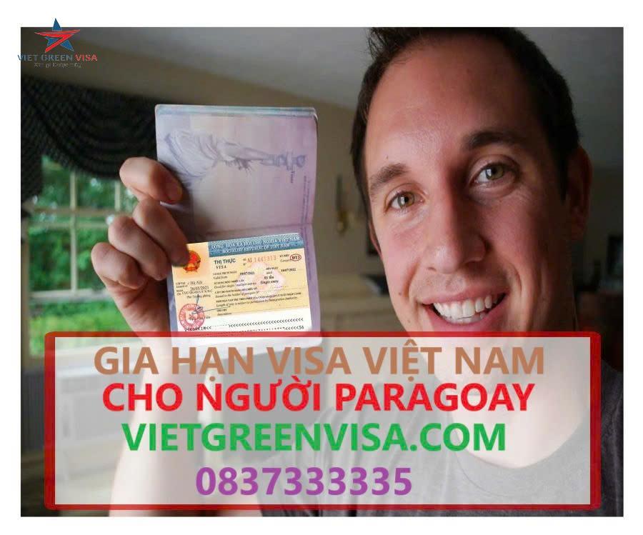 Gia hạn visa Việt Nam cho người Paragoay uy tín 