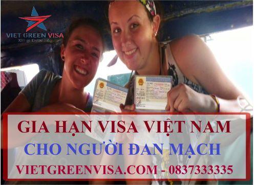 Gia hạn visa Việt Nam cho người Đan Mạch uy tín