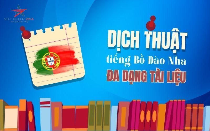 Bảng giá Dịch thuật Công chứng Tiếng Bồ Đào Nha