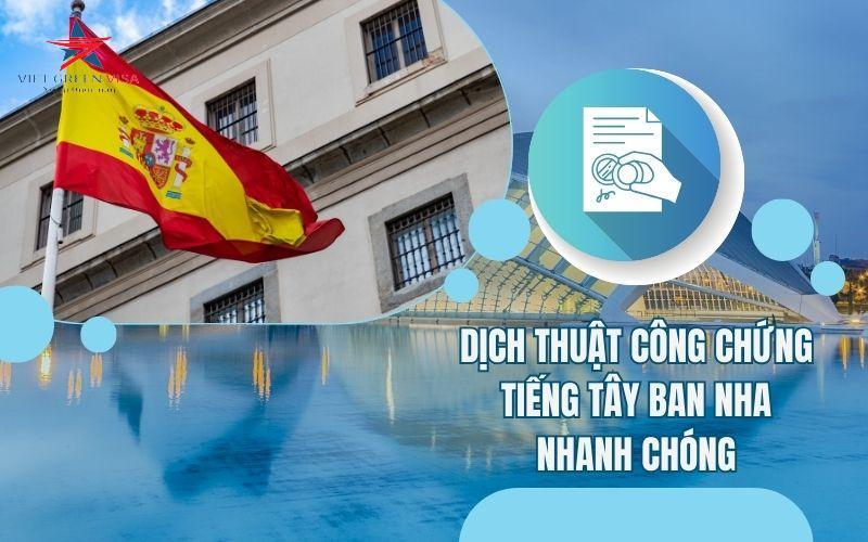 Bảng giá Dịch thuật Công chứng Tiếng Tây Ban Nha