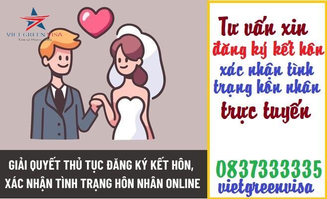 Dịch vụ tư vấn xin đăng ký kết hôn online