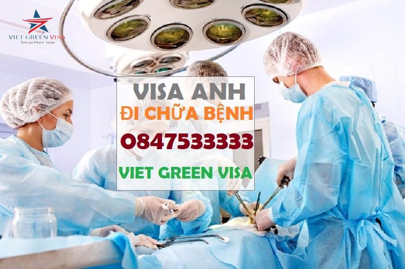 Dịch vụ xin visa Anh  khám chữa bệnh trọn gói