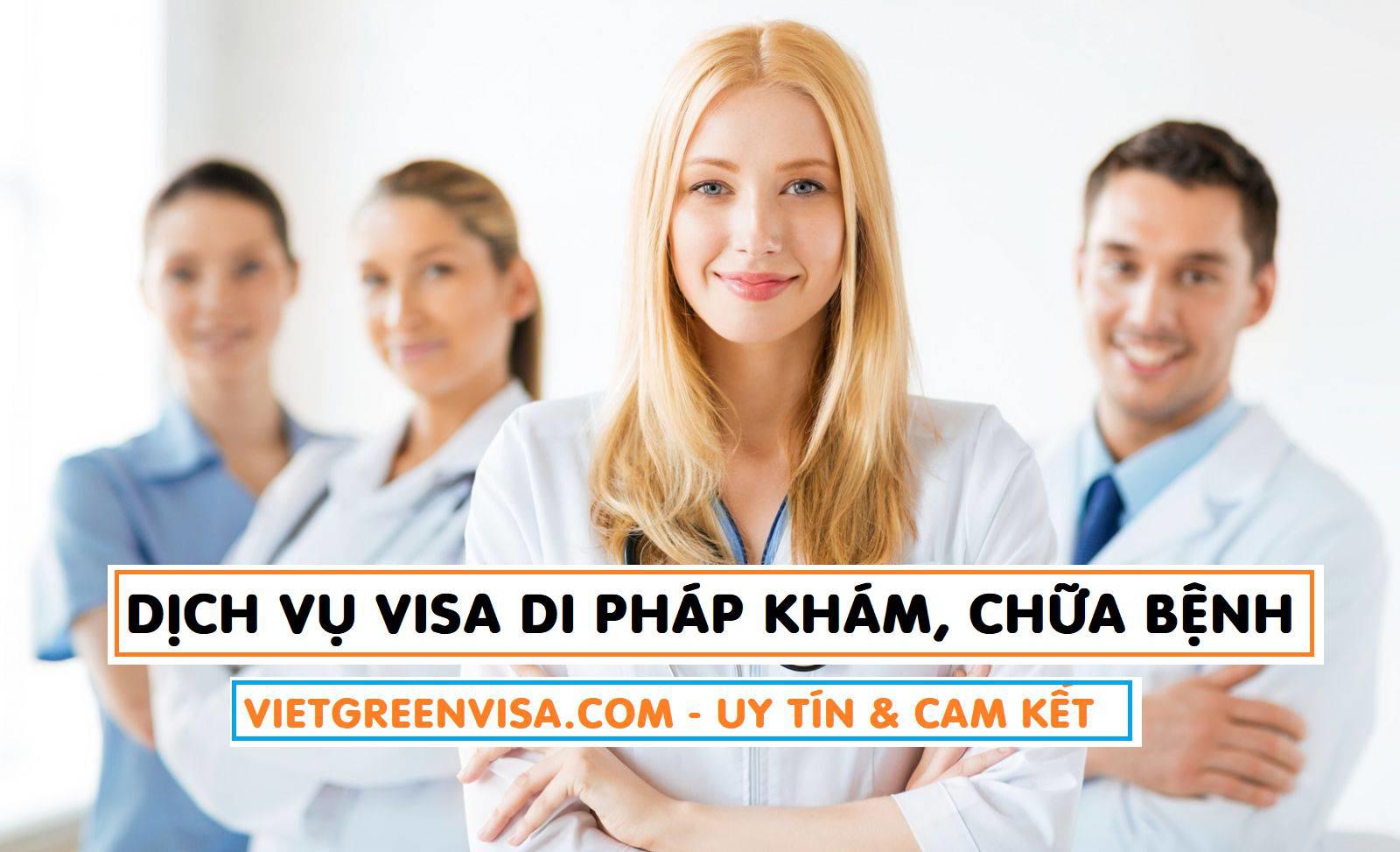 Dịch vụ làm visa đi Pháp khám chữa bệnh cao cấp + Dịch vụ Visa Pháp cao cấp