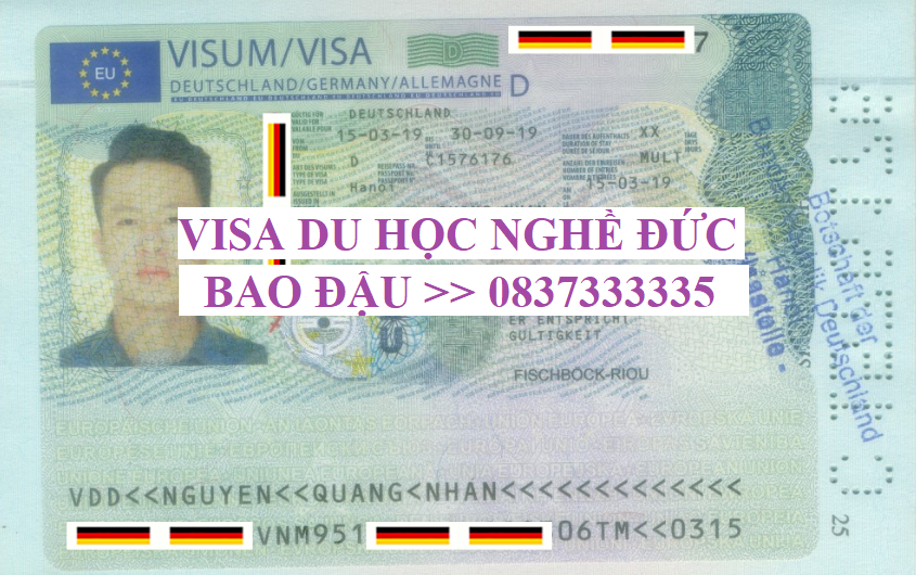 Visa du học nghề Đức uy tín Hà Nội, Hồ Chí Minh