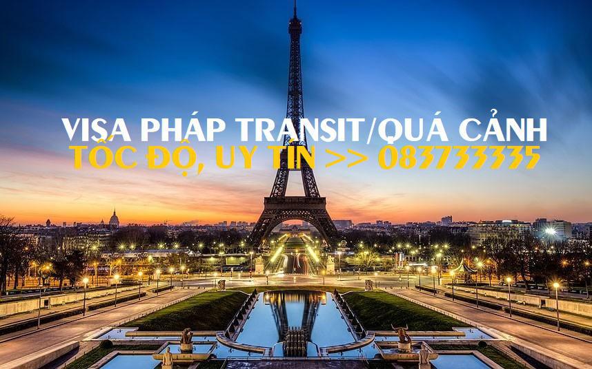 Tư vấn visa Pháp quá cảnh, Làm visa Pháp transit trọn gói