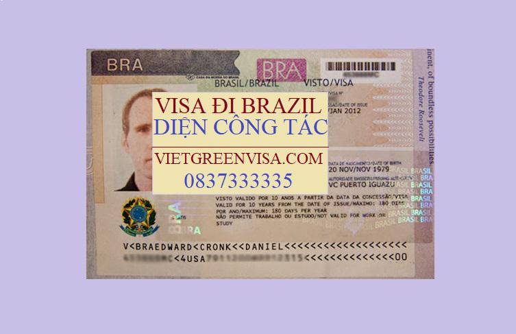 Xin Visa Brazil công tác uy tín, giá rẻ, nhanh gọn
