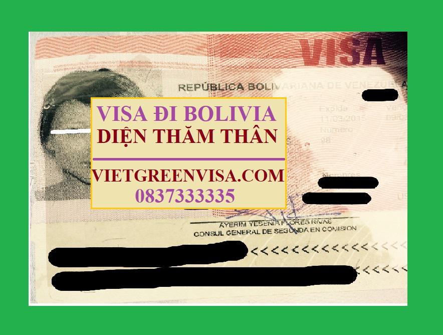 Dịch vụ xin Visa Bolivia thăm thân, nhanh gọn, giá rẻ