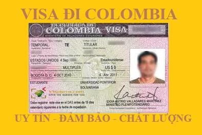 Xin Visa Colombia trọn gói tại Hà Nội, Hồ Chí Minh