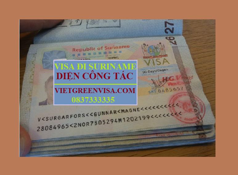 Xin Visa Suriname công tác uy tín, giá rẻ, nhanh gọn
