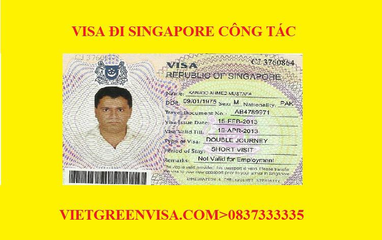 Dịch vụ Visa Singapore công tác uy tín, giá rẻ, nhanh gọn