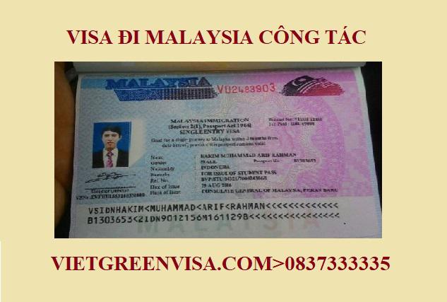 Xin Visa Malaysia công tác uy tín, giá rẻ, nhanh gọn